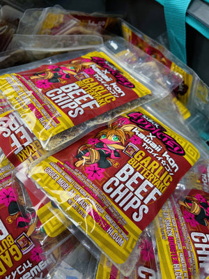 Kawaii Kon Garlic Butteryaki Beef Chips