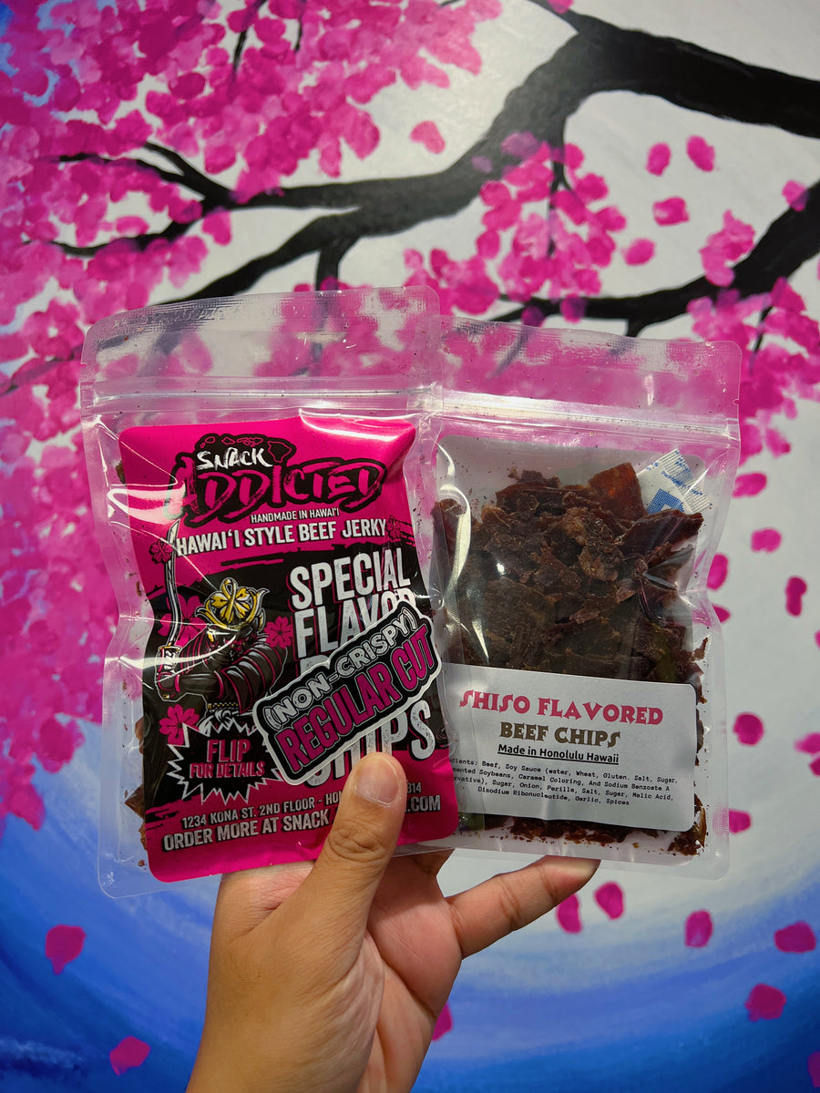 Shiso Flavored Beef Chips