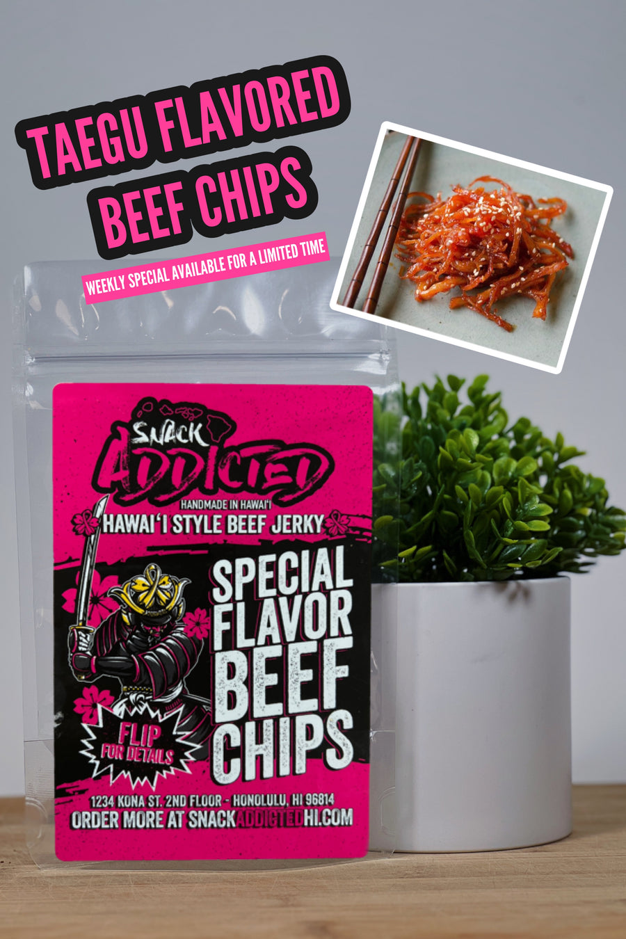 Taegu Flavored Beef Chips