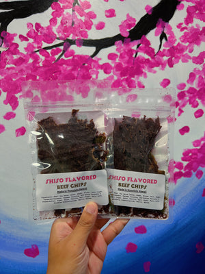 Shiso Flavored Beef Chips