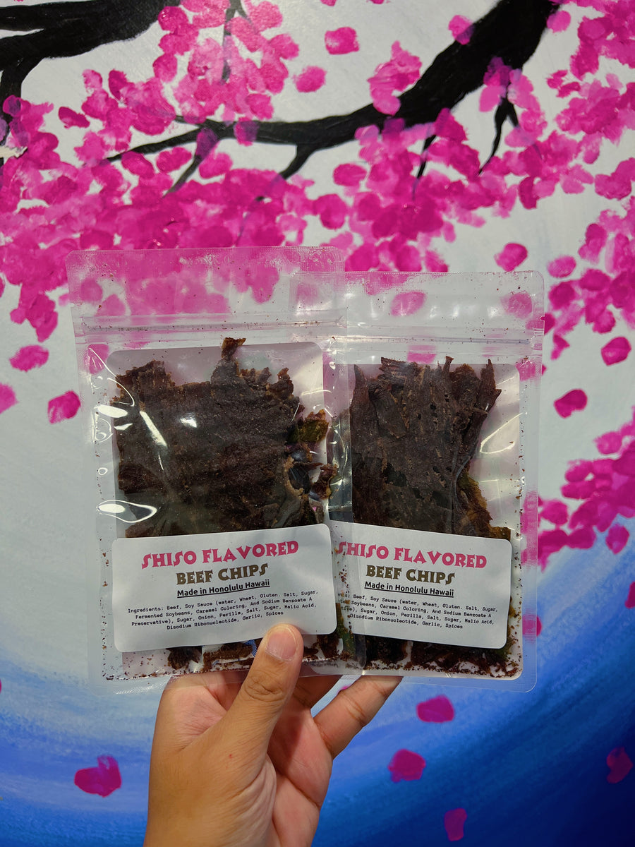 Shiso Flavored Beef Chips