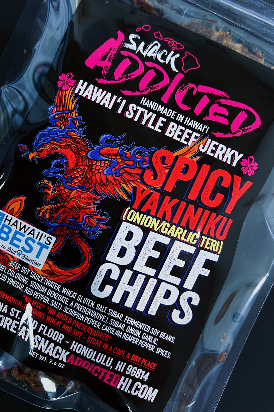 Spicy Yakiniku (Japanese BBQ) Beef Chips