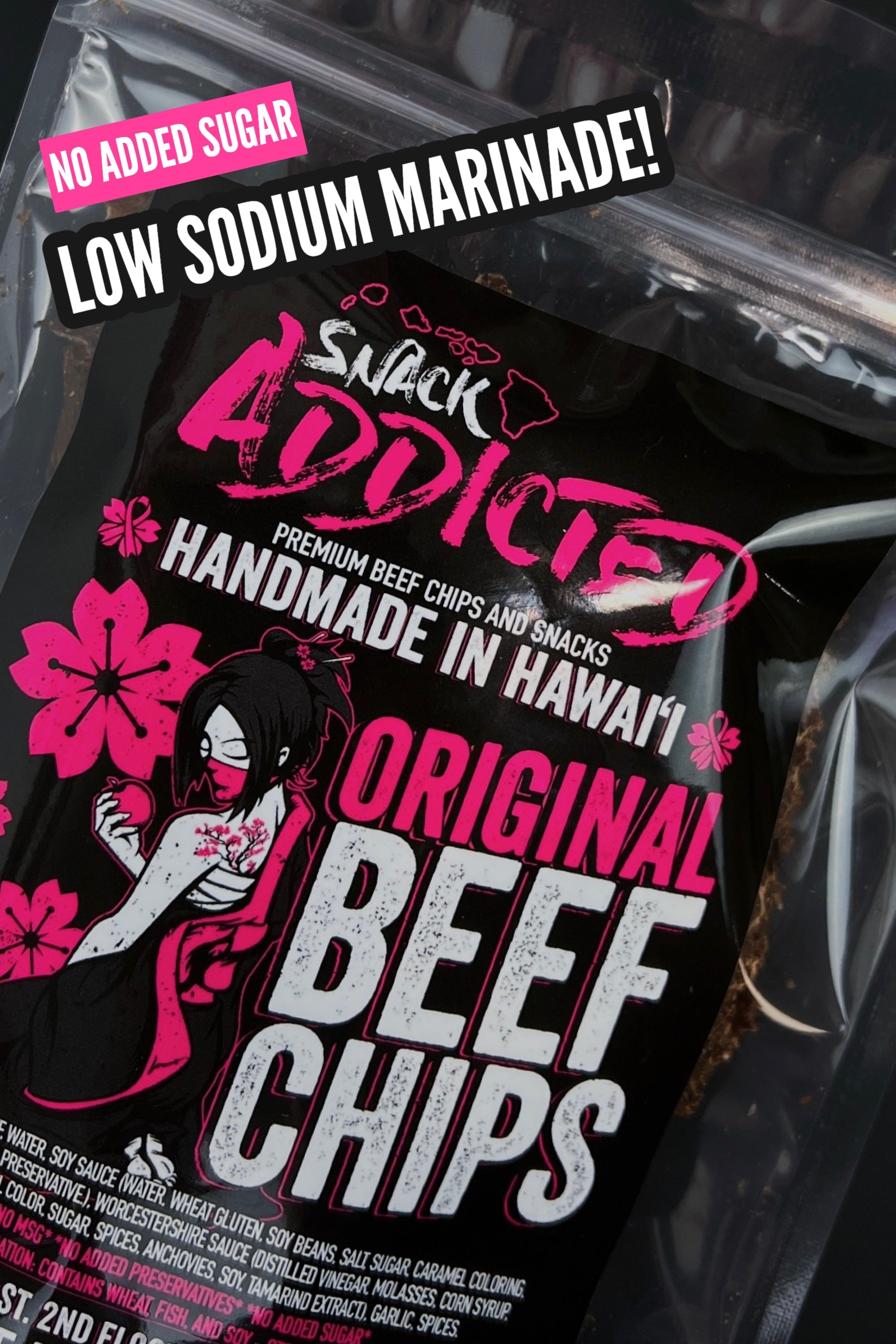 Original Hawaii Style Beef Jerky (Crispy Beef Jerky) Snackaddicted