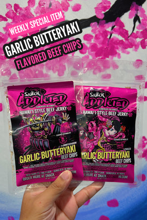 Garlic Butteryaki Beef Chips