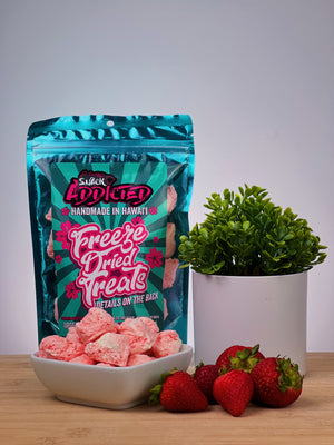 Freeze Dried Strawberry Soda Float (Freeze Dried Strawberry Guri Guri)