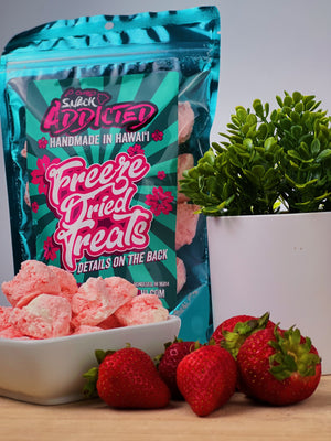 Freeze Dried Strawberry Soda Float (Freeze Dried Strawberry Guri Guri)