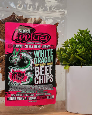 White Dragon Flavored Beef Chips