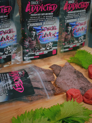 Shiso Flavored Beef Chips