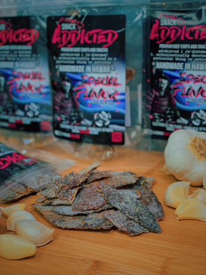 Garlic Mixed Plate Flavored Beef Chips