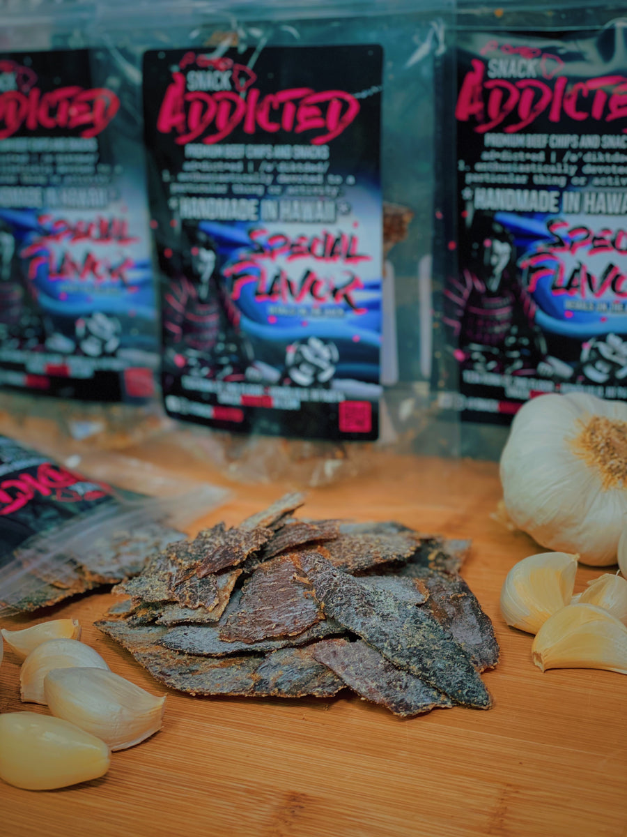 Garlic Mixed Plate Flavored Beef Chips