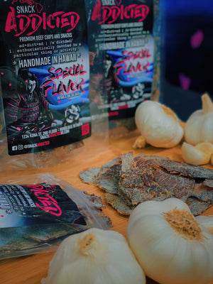 Garlic Mixed Plate Flavored Beef Chips