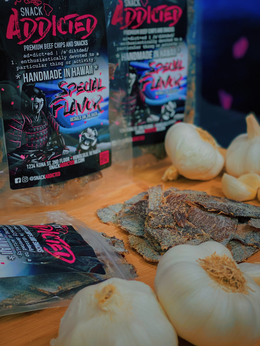 Garlic Mixed Plate Flavored Beef Chips