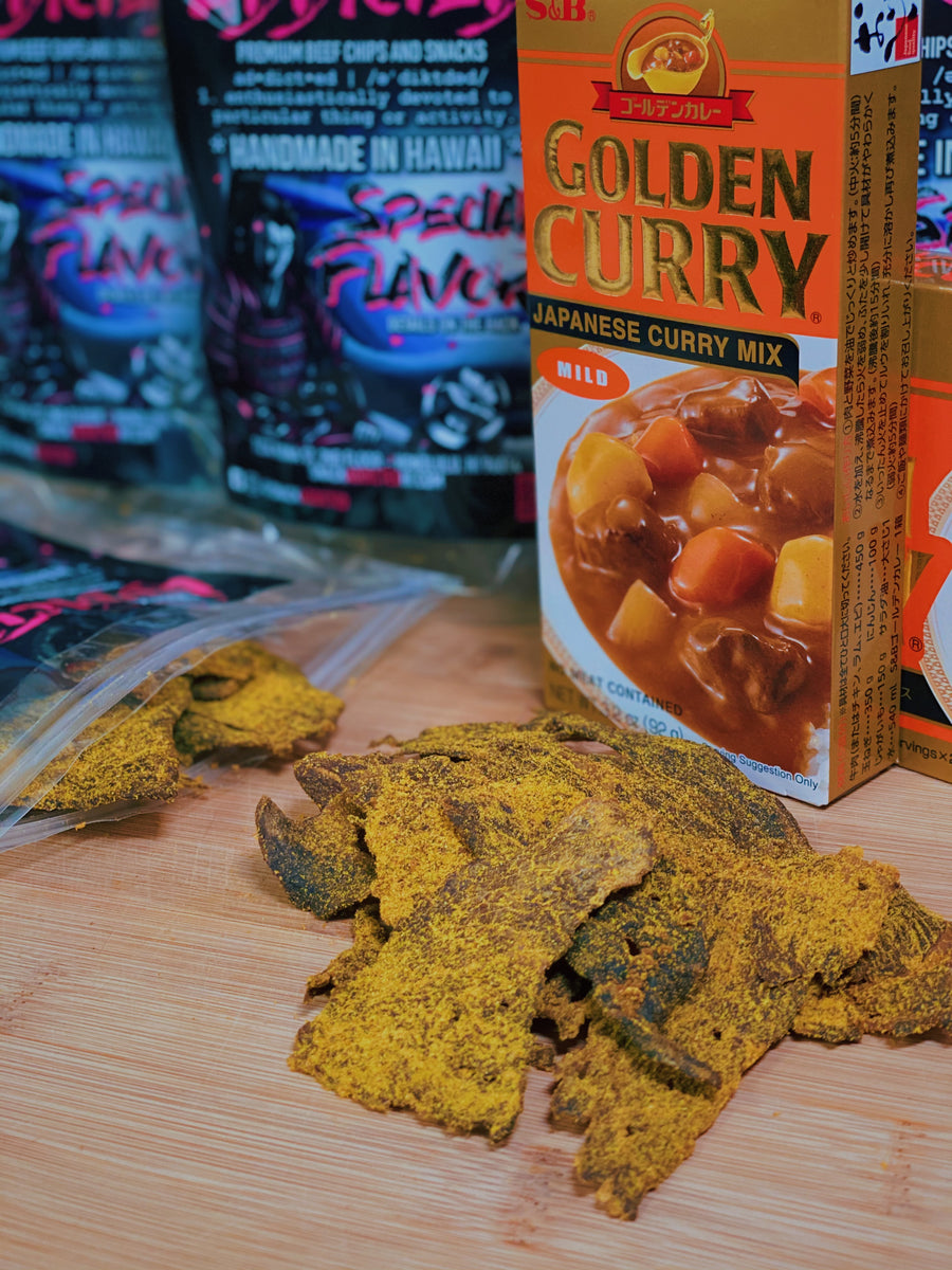 Japanese Curry Beef Chips
