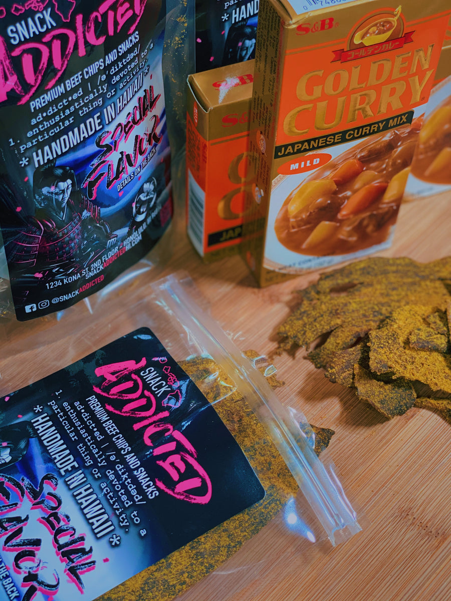 Japanese Curry Beef Chips