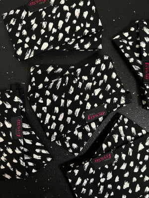(Black 60) Origami Cloth Mask