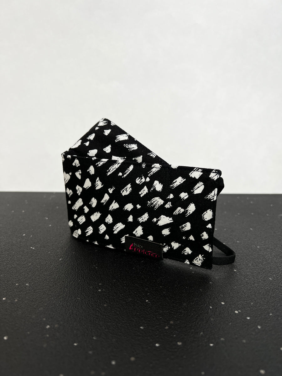 (Black 60) Origami Cloth Mask